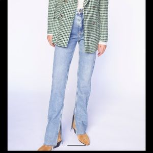 Zara Slim Flare Denim light wash